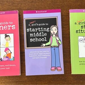 American Girl Smart Guides Set - Red, Purple, Green